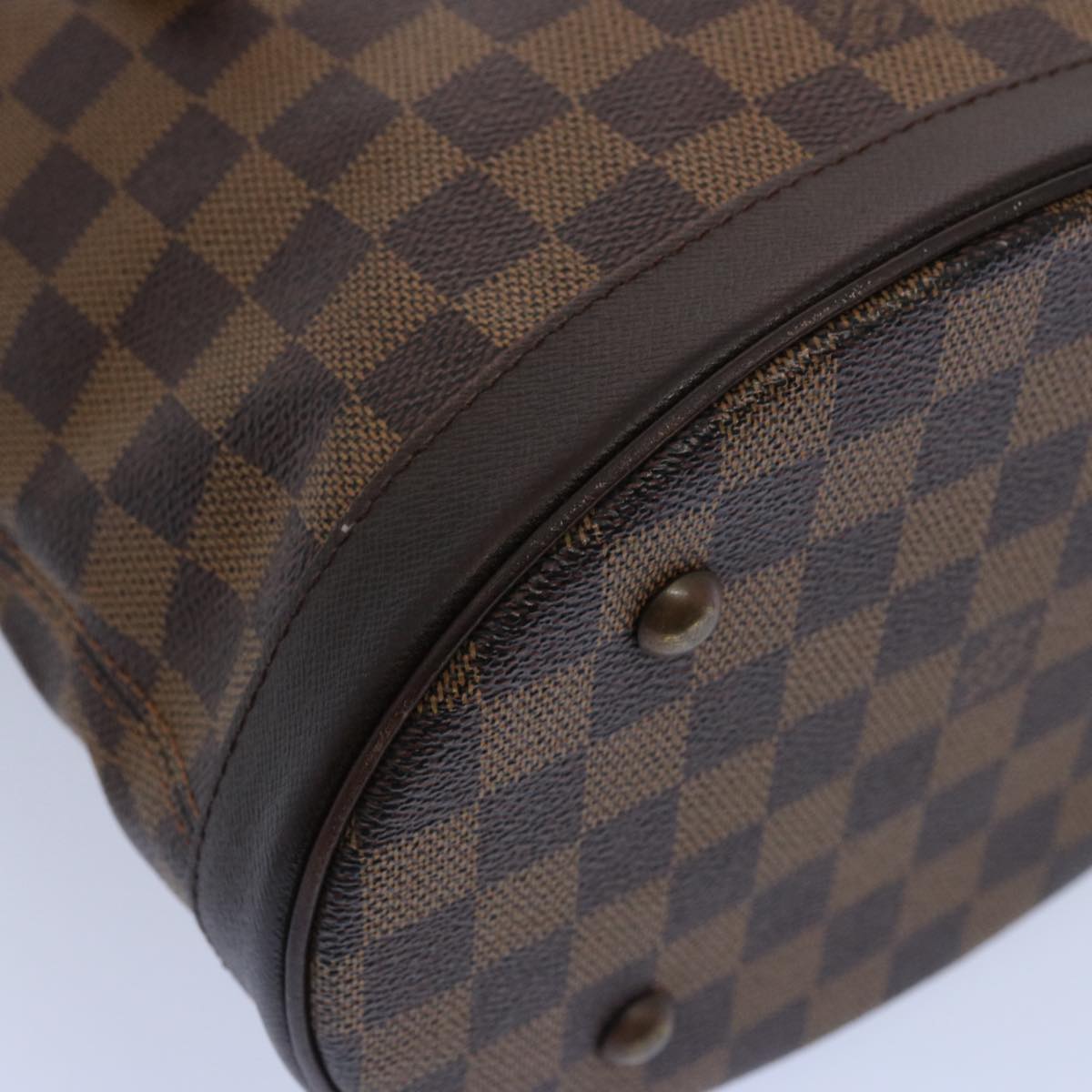 LOUIS VUITTON Damier Ebene Marais Shoulder Bag N42240 LV Auth 62043