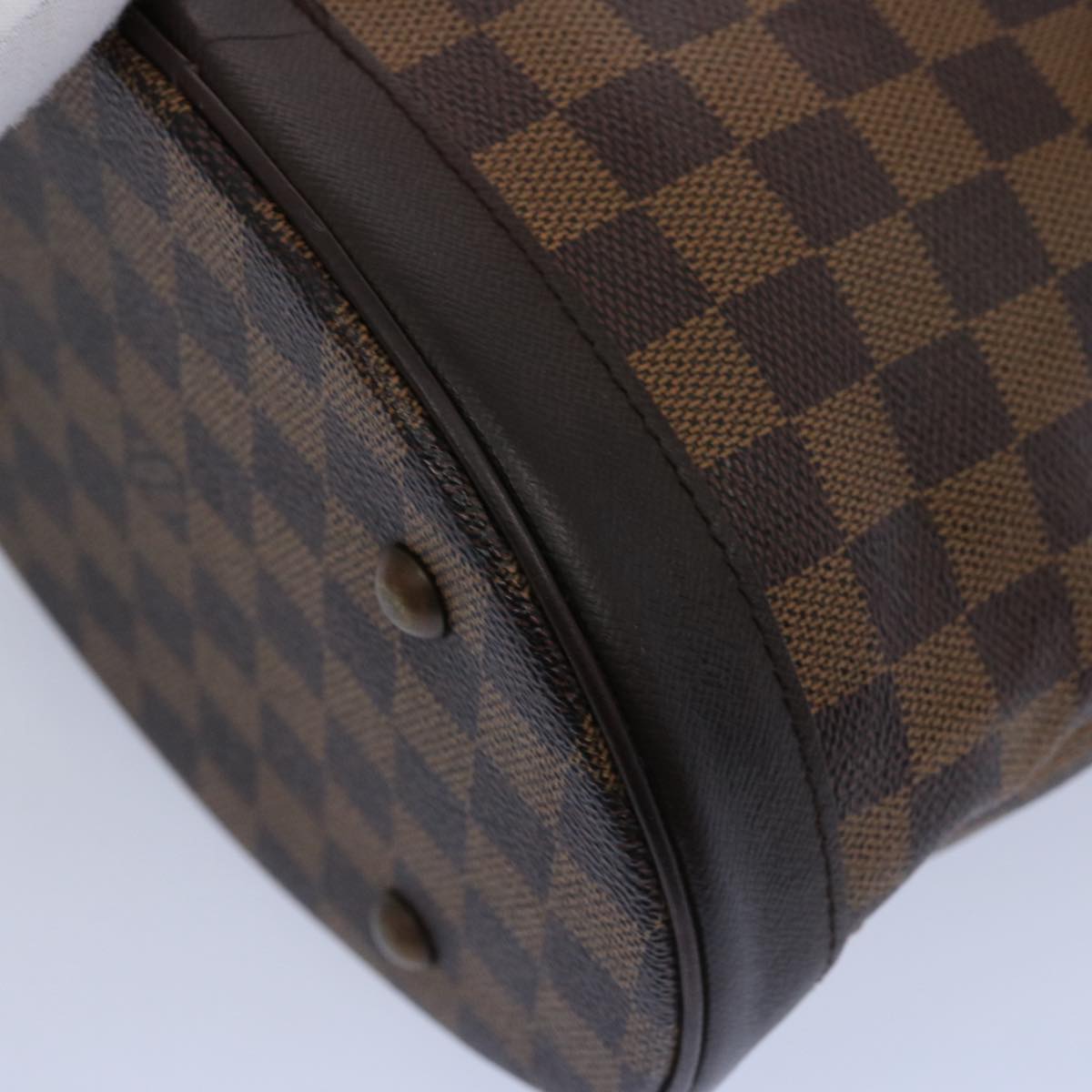 LOUIS VUITTON Damier Ebene Marais Shoulder Bag N42240 LV Auth 62043