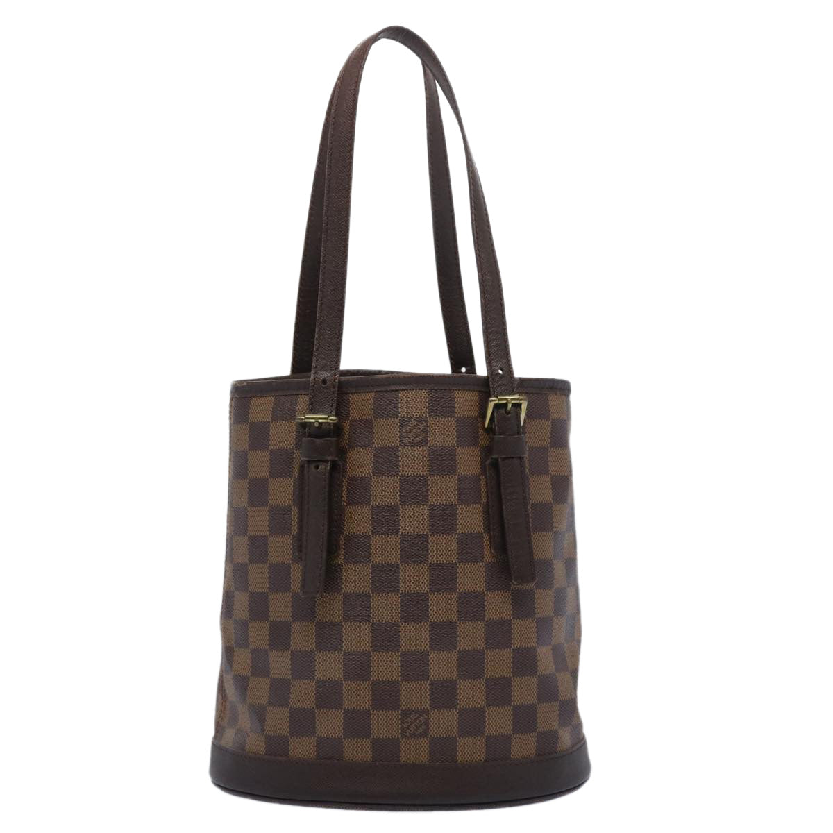 LOUIS VUITTON Damier Ebene Marais Shoulder Bag N42240 LV Auth 62043