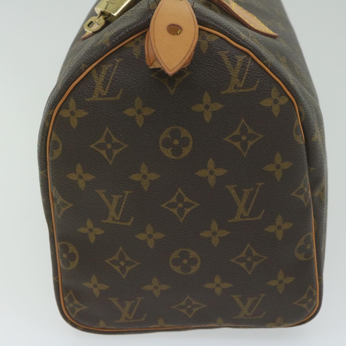 LOUIS VUITTON Monogram Speedy 30 Hand Bag M41526 LV Auth 62053