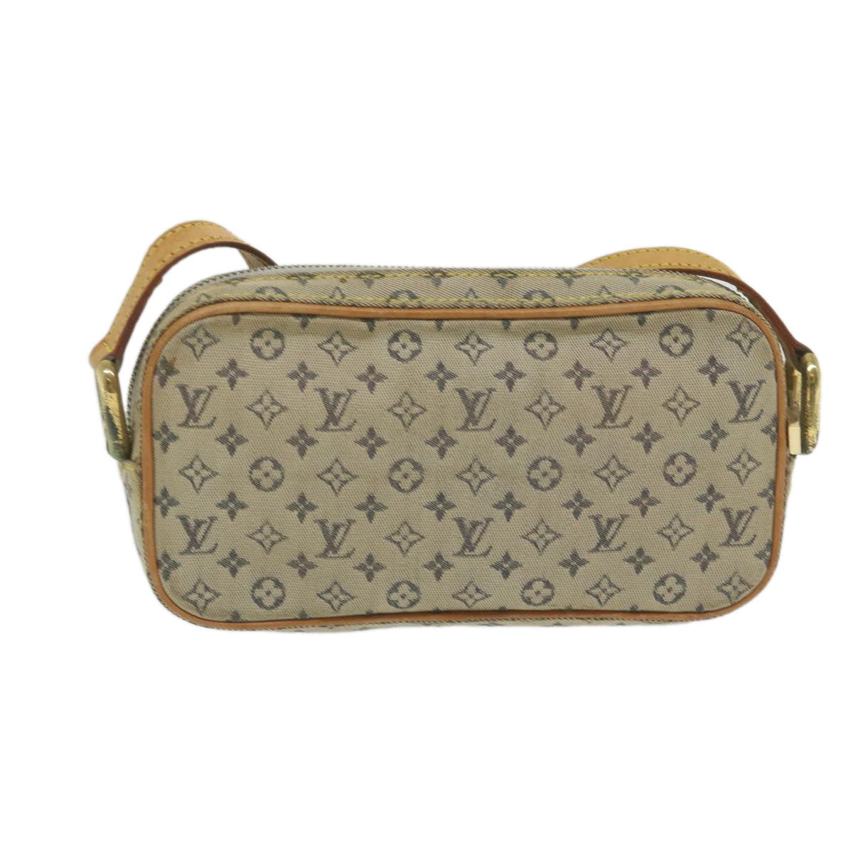 LOUIS VUITTON Monogram Mini Juliet MM Shoulder Bag Blue M92004 LV Auth 62170