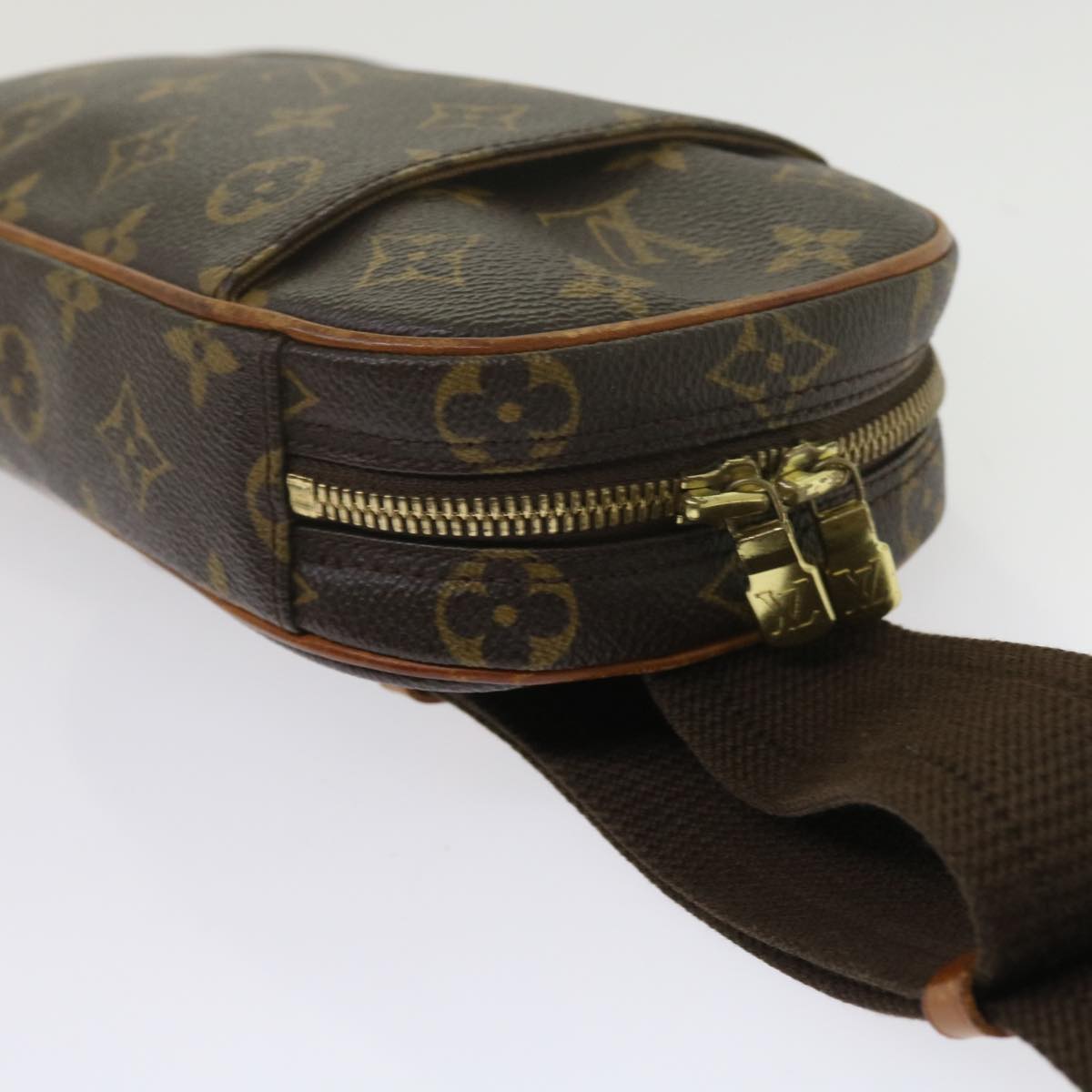 LOUIS VUITTON Monogram Pochette Gange Shoulder Bag M51870 LV Auth 62171