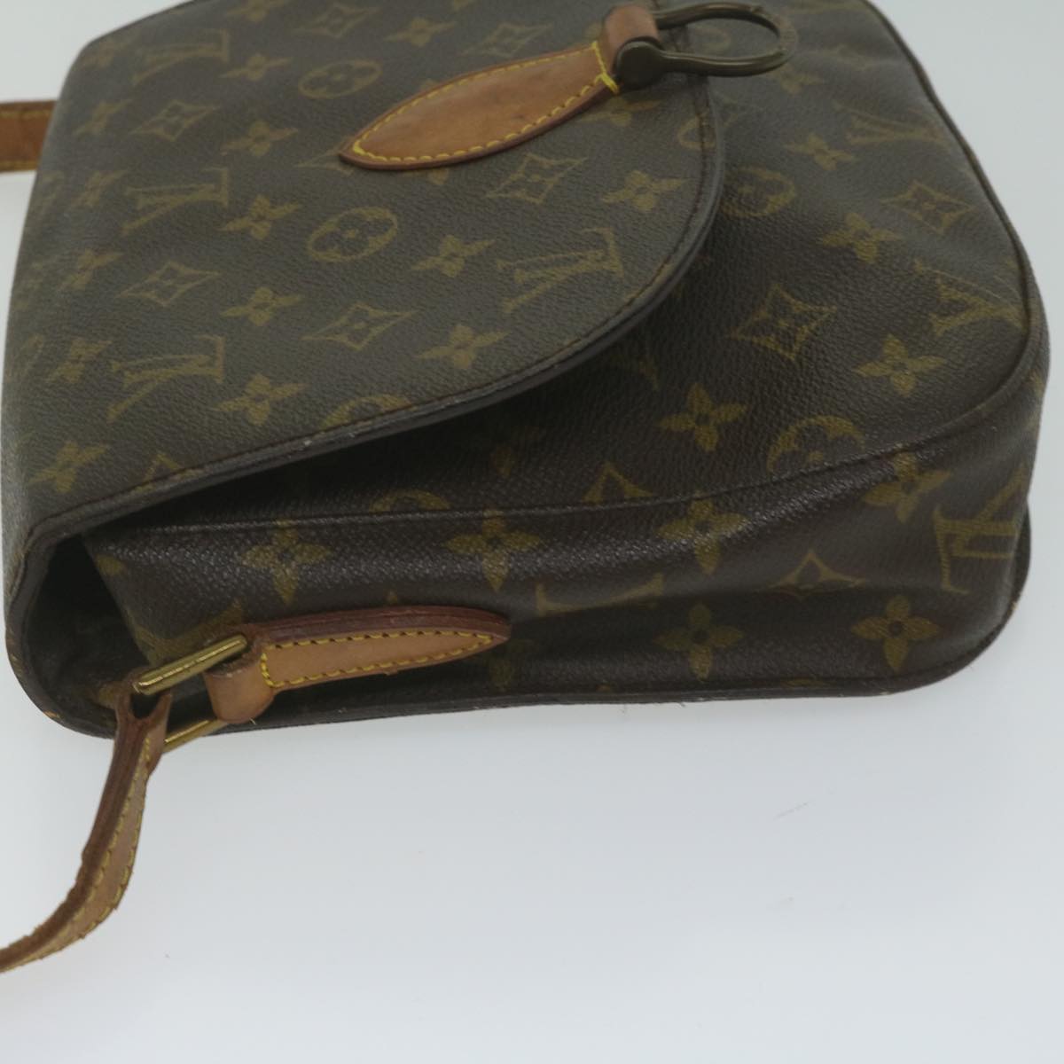 LOUIS VUITTON Monogram Saint Cloud GM Shoulder Bag M51242 LV Auth 62181