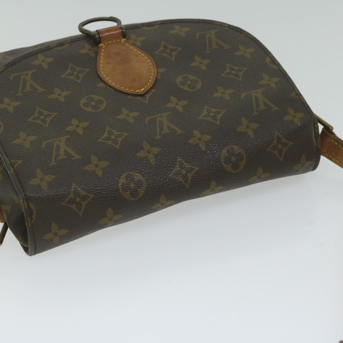 LOUIS VUITTON Monogram Saint Cloud GM Shoulder Bag M51242 LV Auth 62181