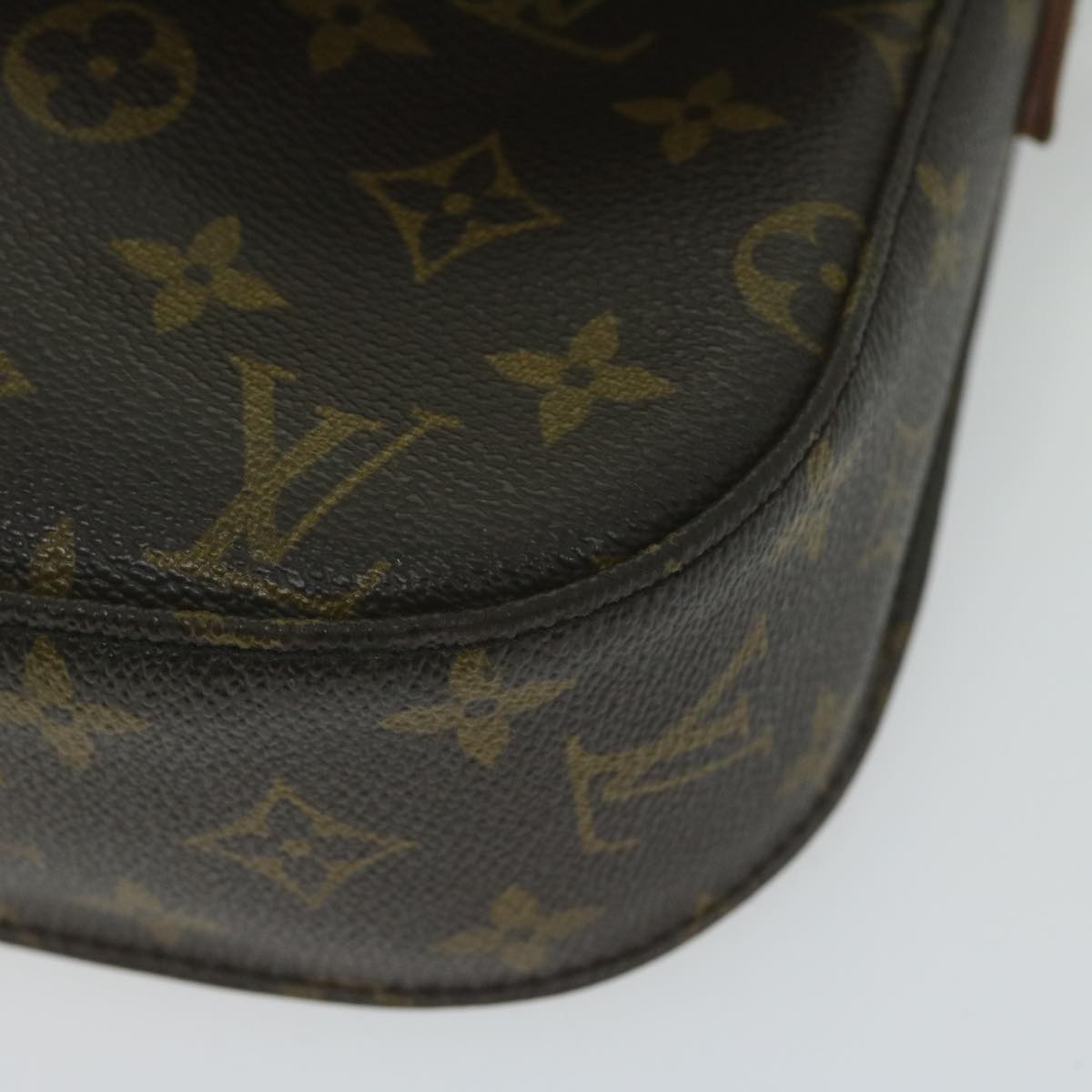 LOUIS VUITTON Monogram Saint Cloud GM Shoulder Bag M51242 LV Auth 62182