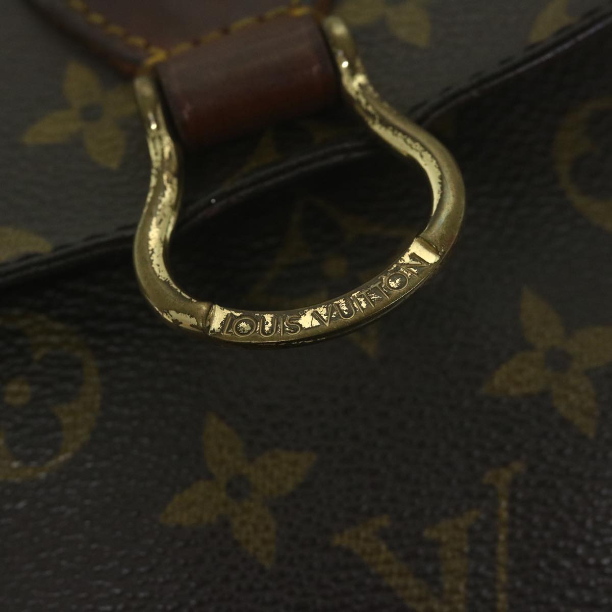 LOUIS VUITTON Monogram Saint Cloud GM Shoulder Bag M51242 LV Auth 62182