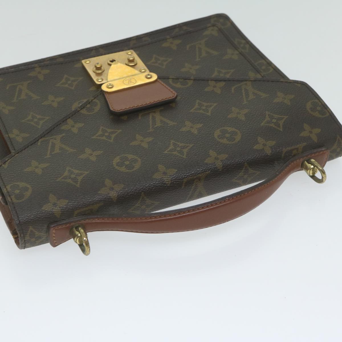 LOUIS VUITTON Monogram Monceau 26 Shoulder Bag 2way M51187 LV Auth 62192