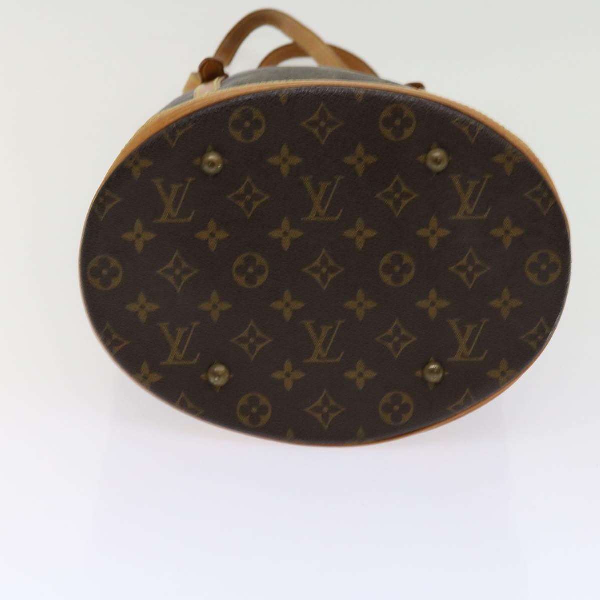 LOUIS VUITTON Monogram Bucket GM Shoulder Bag M42236 LV Auth 62209