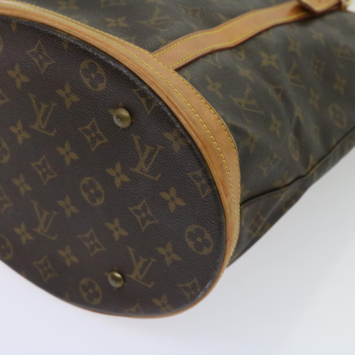 LOUIS VUITTON Monogram Bucket GM Shoulder Bag M42236 LV Auth 62209