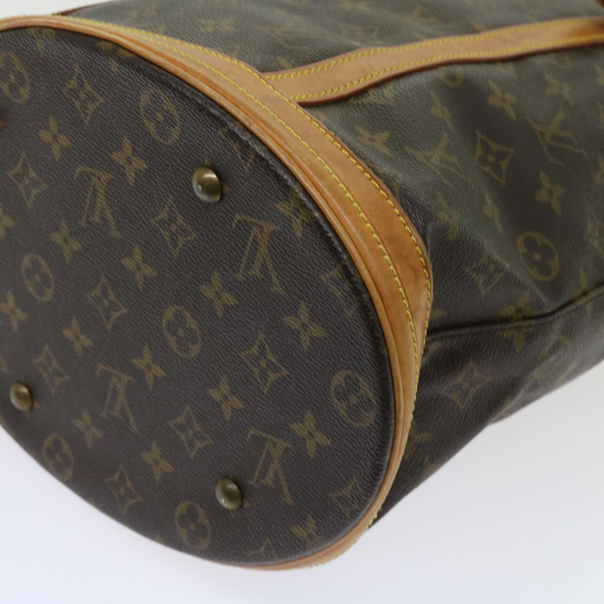 LOUIS VUITTON Monogram Bucket GM Shoulder Bag M42236 LV Auth 62209