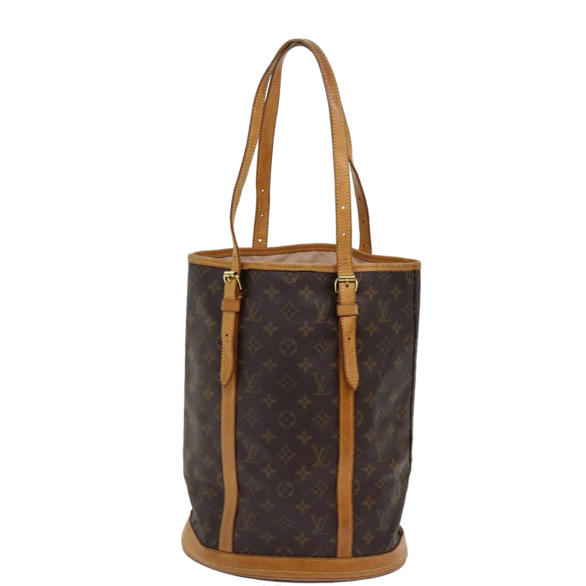 LOUIS VUITTON Monogram Bucket GM Shoulder Bag M42236 LV Auth 62209