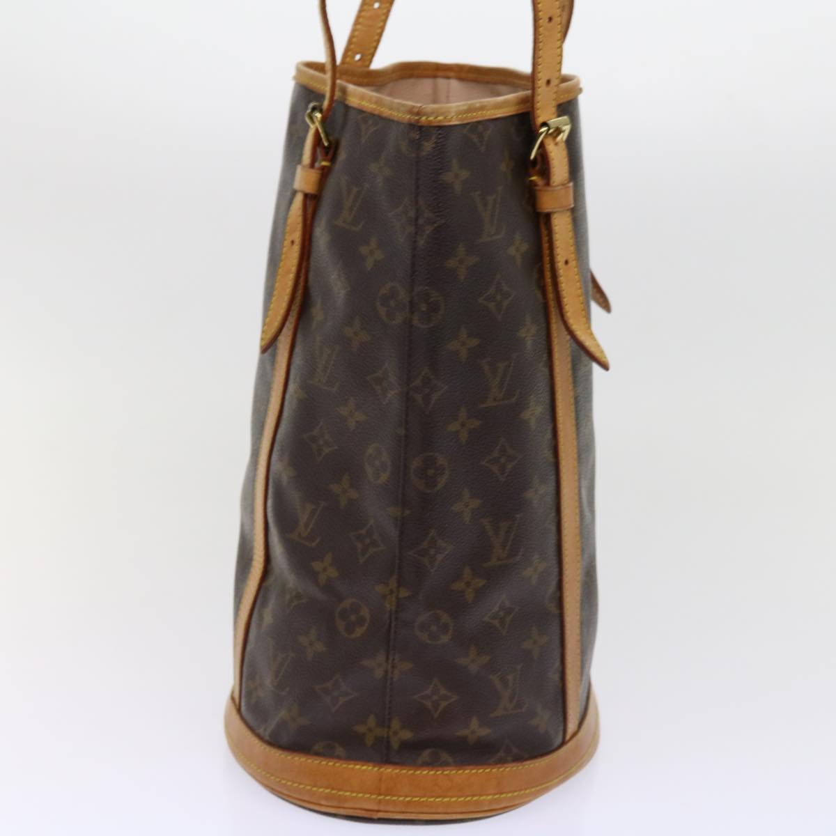 LOUIS VUITTON Monogram Bucket GM Shoulder Bag M42236 LV Auth 62209