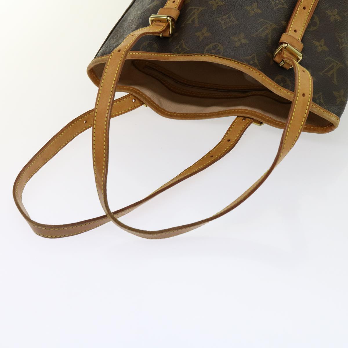 LOUIS VUITTON Monogram Bucket GM Shoulder Bag M42236 LV Auth 62209