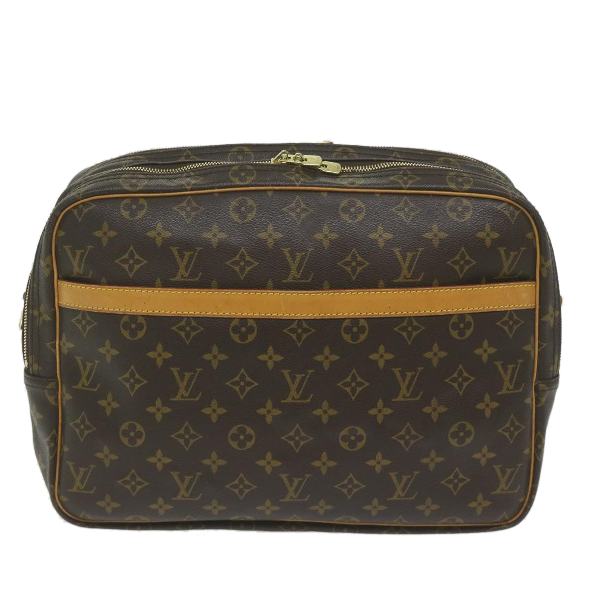 LOUIS VUITTON Monogram Reporter GM Shoulder Bag M45252 LV Auth 62211