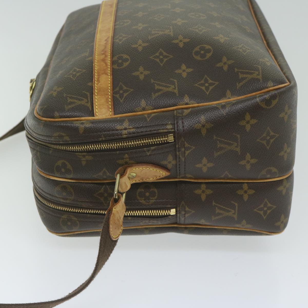 LOUIS VUITTON Monogram Reporter GM Shoulder Bag M45252 LV Auth 62224