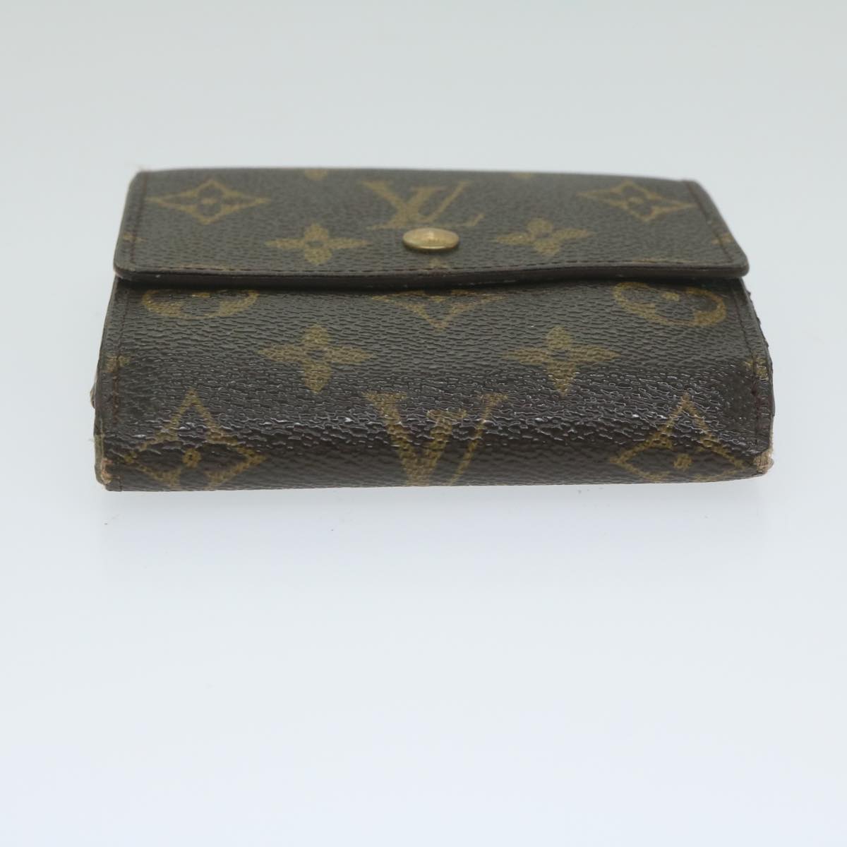 LOUIS VUITTON Monogram Portefeuille Elise Wallet M61654 LV Auth 62227