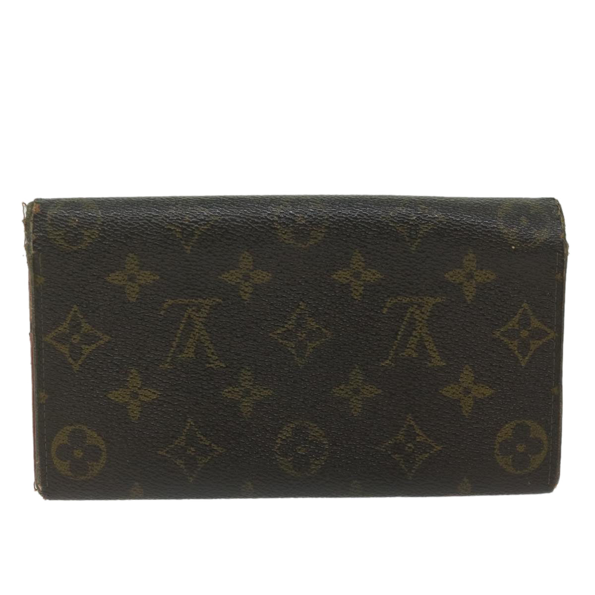 LOUIS VUITTON Monogram Portefeuille Credit Long Wallet M61723 LV Auth 62232 - 0