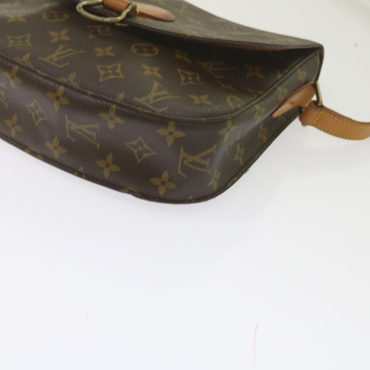 LOUIS VUITTON Monogram Saint Cloud GM Shoulder Bag M51242 LV Auth 62274