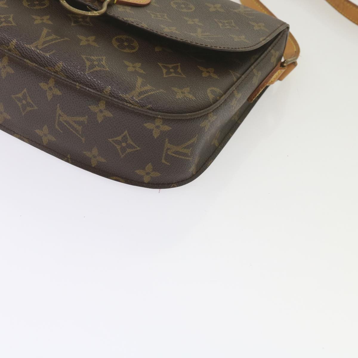 LOUIS VUITTON Monogram Saint Cloud GM Shoulder Bag M51242 LV Auth 62275