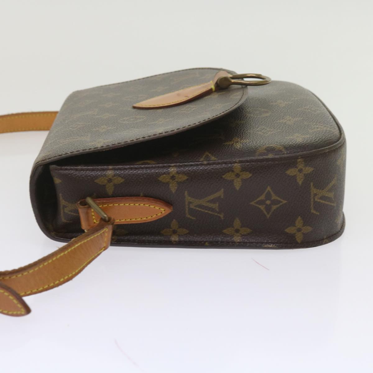 LOUIS VUITTON Monogram Saint Cloud GM Shoulder Bag M51242 LV Auth 62275