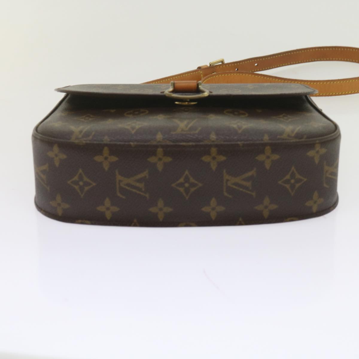 LOUIS VUITTON Monogram Saint Cloud GM Shoulder Bag M51242 LV Auth 62275