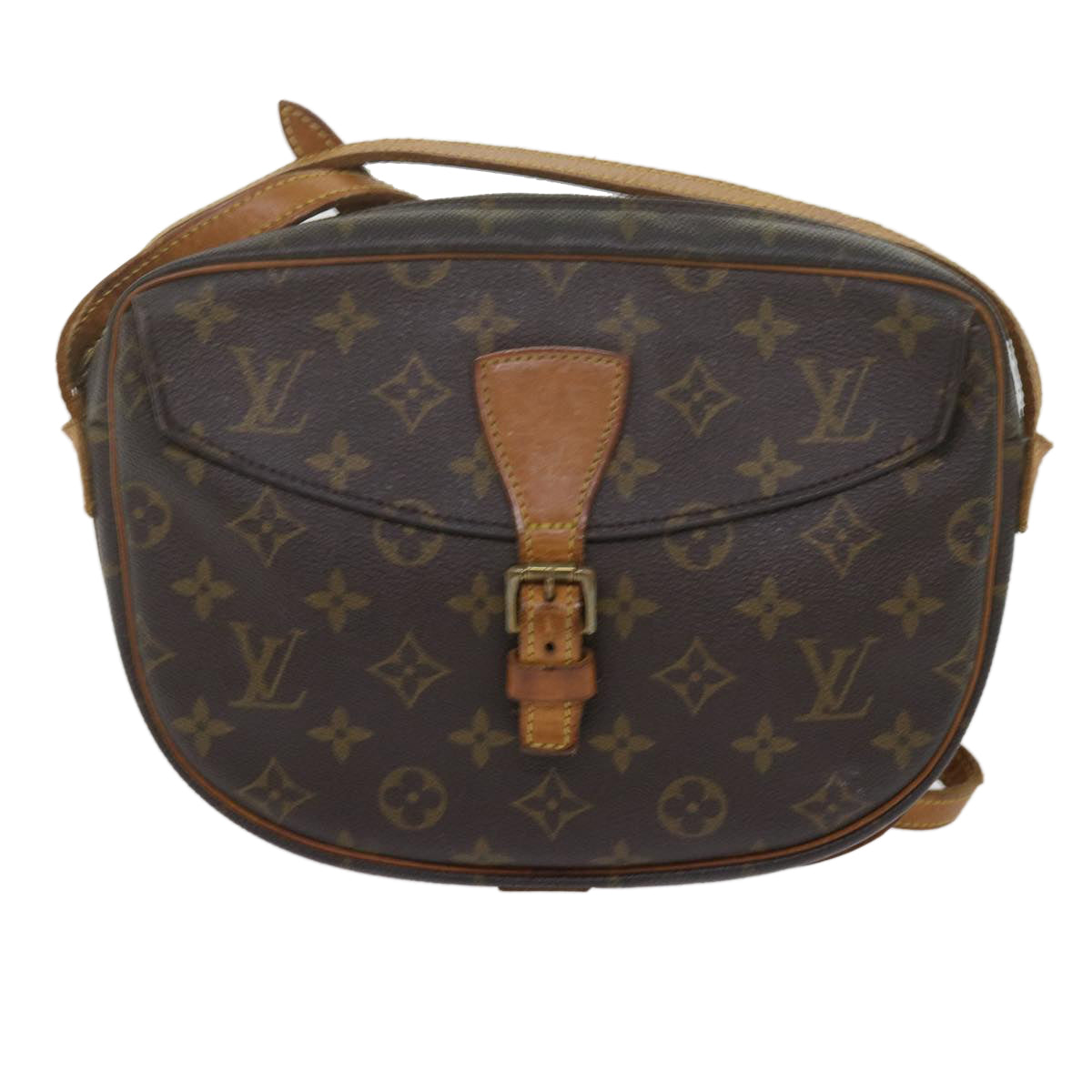 LOUIS VUITTON Monogram Jeune Fille MM Shoulder Bag M51226 LV Auth 62277