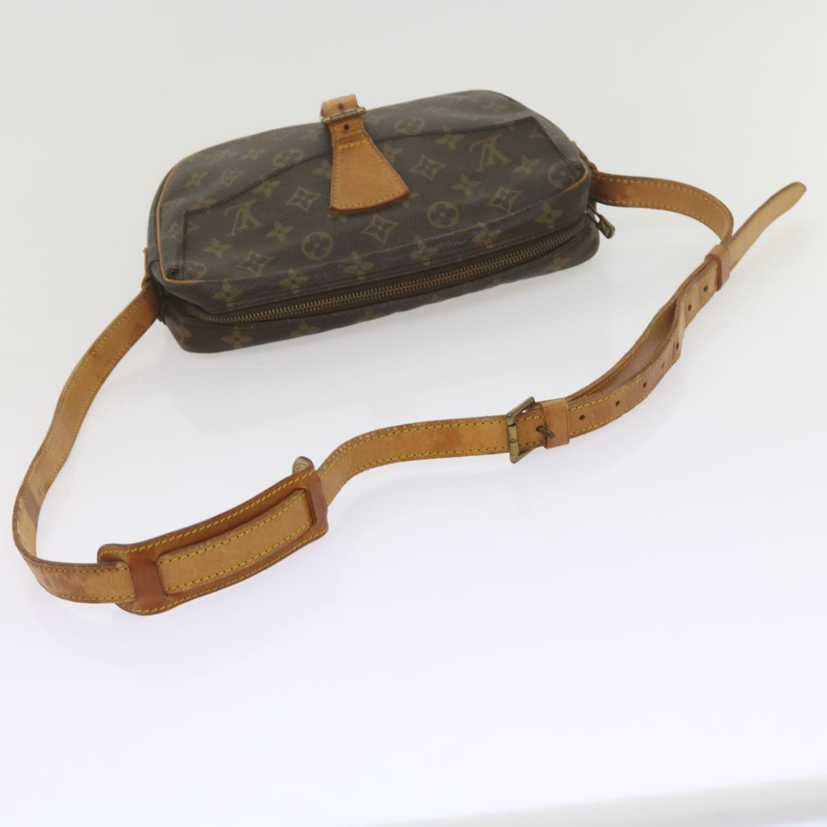 LOUIS VUITTON Monogram Jeune Fille GM Shoulder Bag M51225 LV Auth 62278