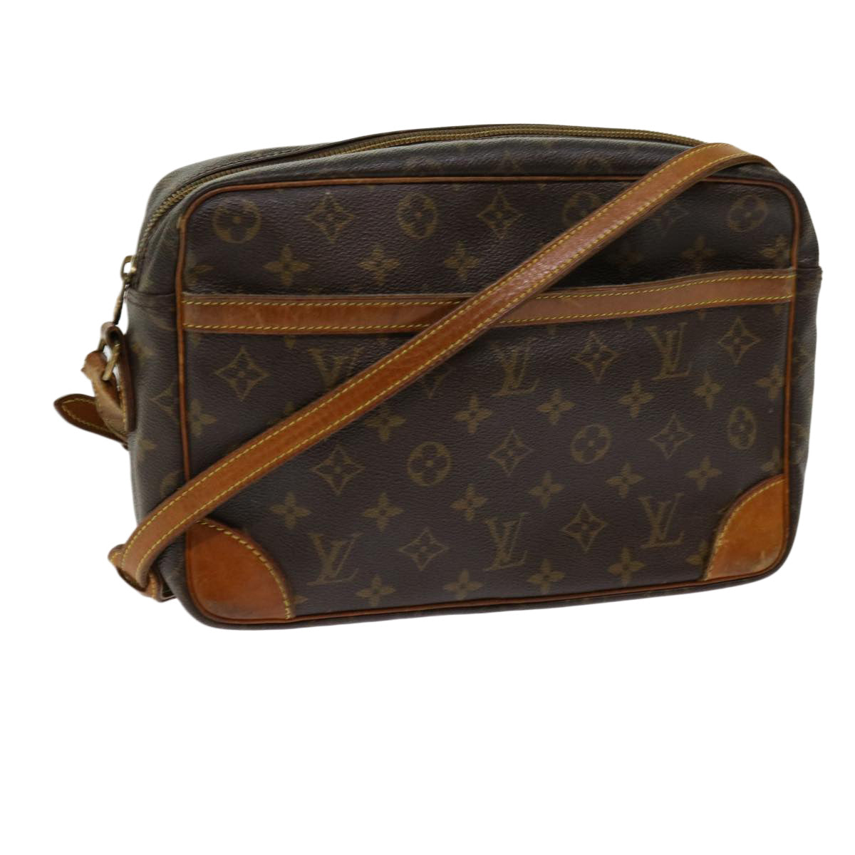 LOUIS VUITTON Monogram Trocadero 27 Shoulder Bag M51274 LV Auth 62280