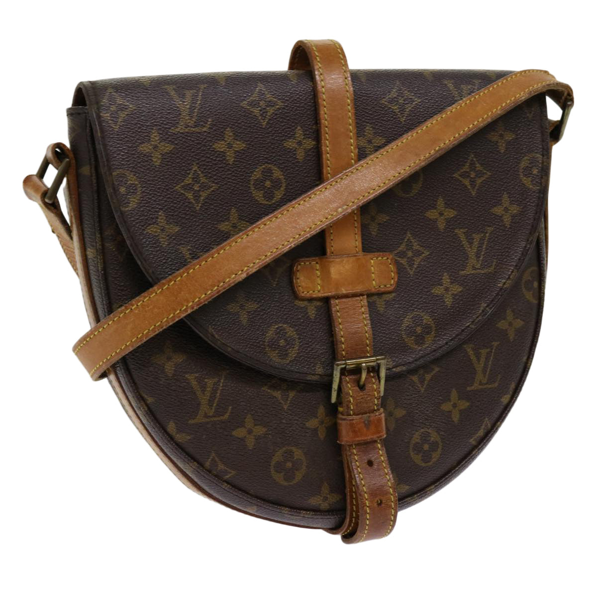 LOUIS VUITTON Monogram Chantilly GM Shoulder Bag M51232 LV Auth 62281