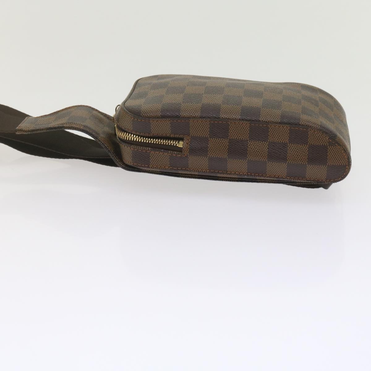 LOUIS VUITTON Damier Ebene Geronimos Shoulder Bag N51994 LV Auth 62282