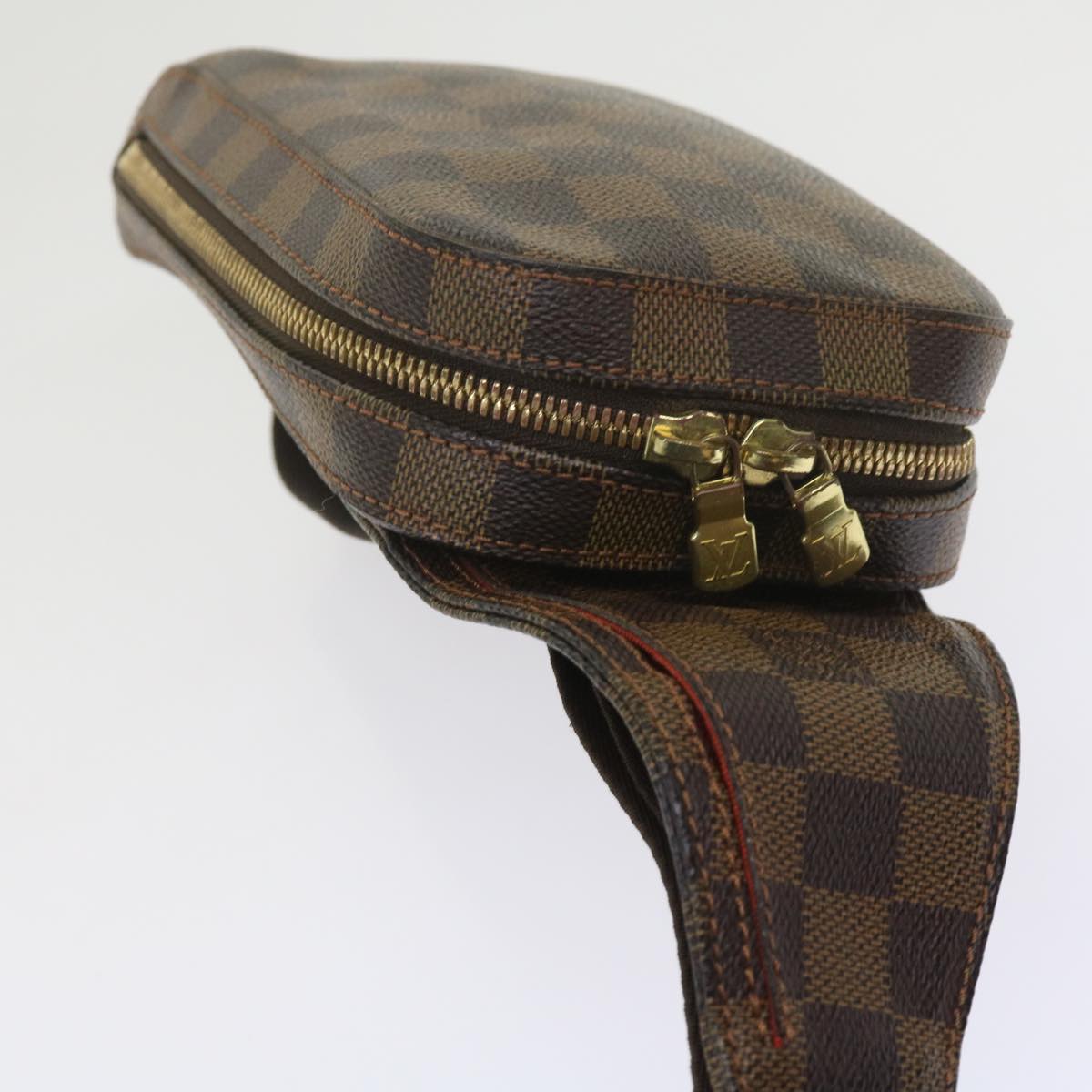 LOUIS VUITTON Damier Ebene Geronimos Shoulder Bag N51994 LV Auth 62282