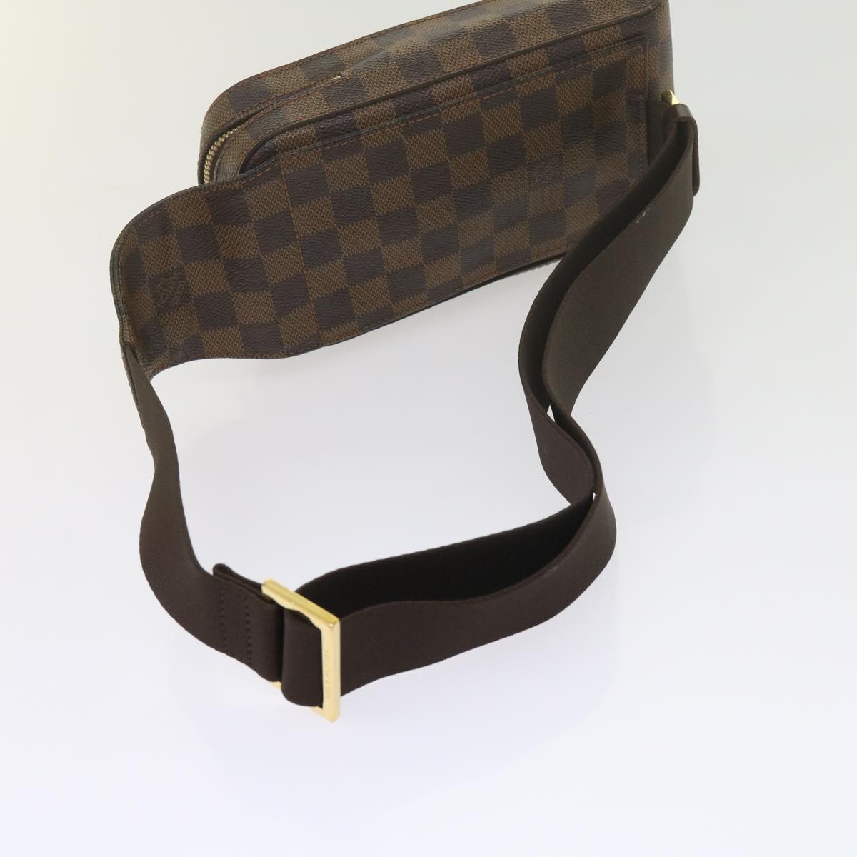 LOUIS VUITTON Damier Ebene Geronimos Shoulder Bag N51994 LV Auth 62282