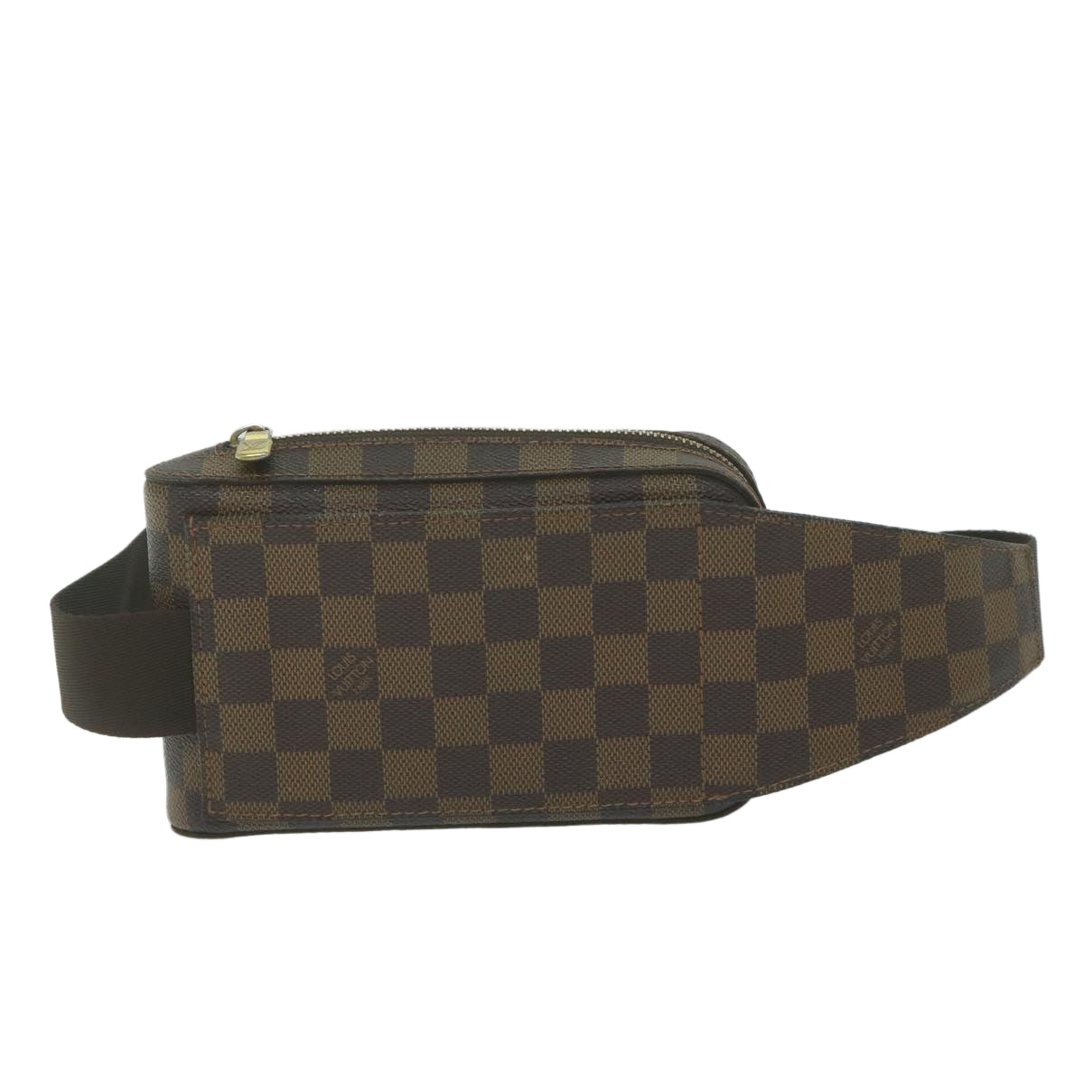 LOUIS VUITTON Damier Ebene Geronimos Shoulder Bag N51994 LV Auth 62283