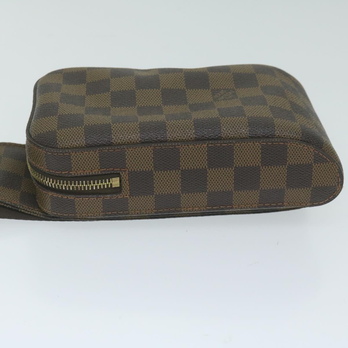 LOUIS VUITTON Damier Ebene Geronimos Shoulder Bag N51994 LV Auth 62283