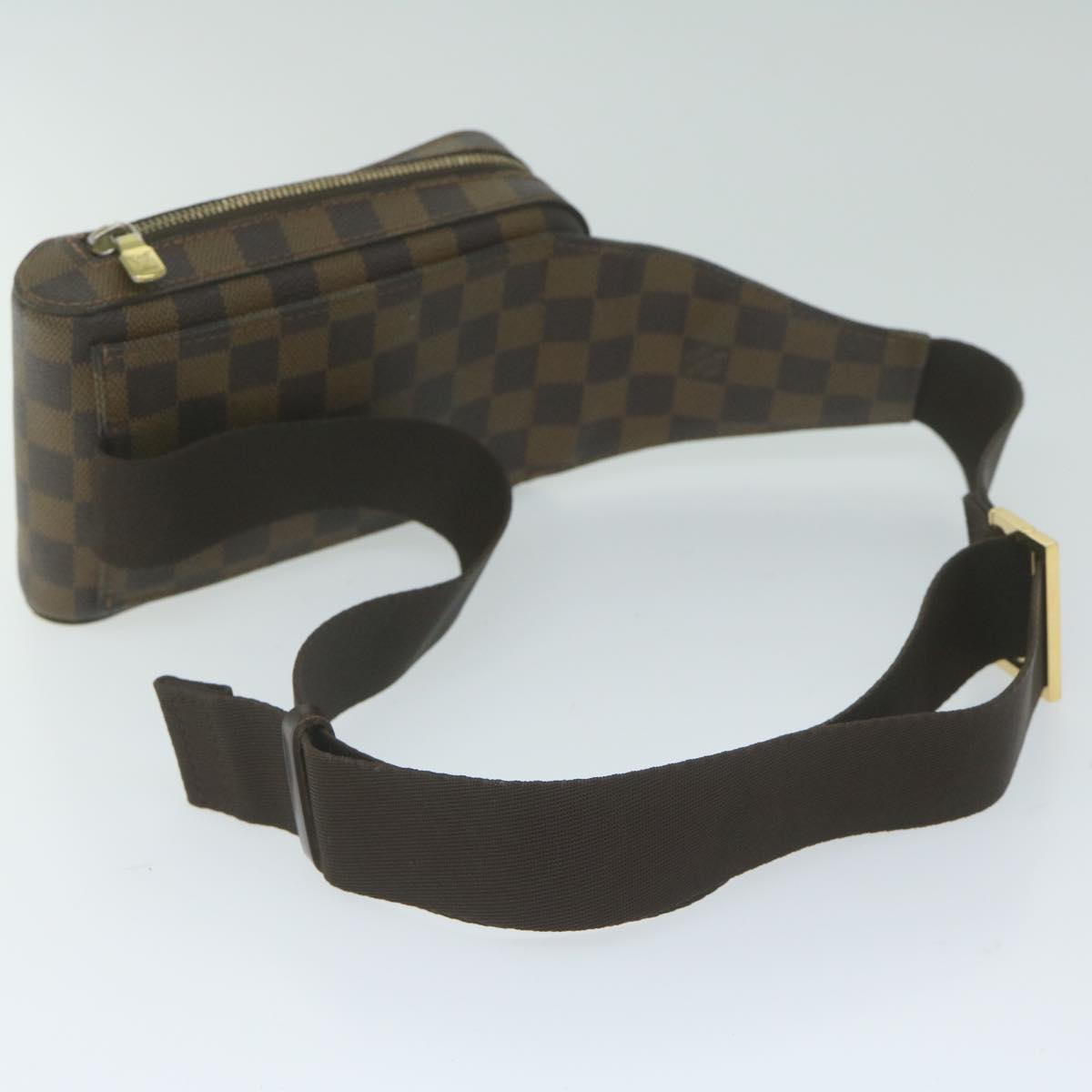 LOUIS VUITTON Damier Ebene Geronimos Shoulder Bag N51994 LV Auth 62283