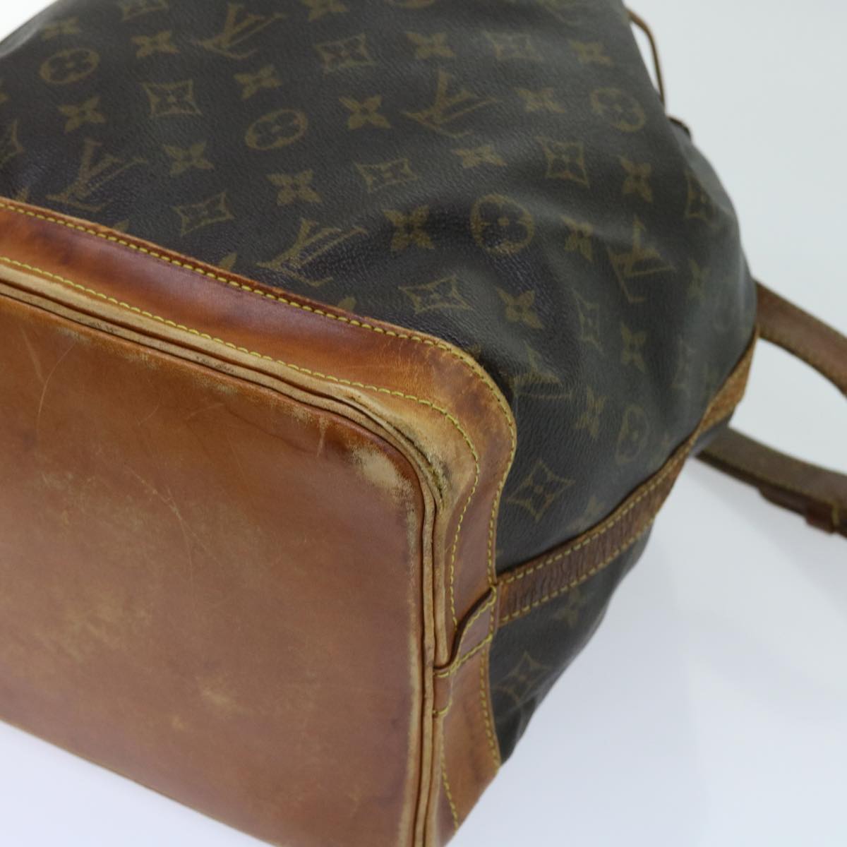 LOUIS VUITTON Monogram Noe Shoulder Bag M42224 LV Auth 62302