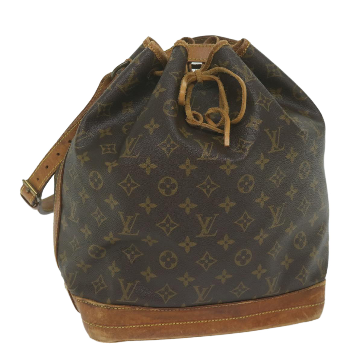 LOUIS VUITTON Monogram Noe Shoulder Bag M42224 LV Auth 62303