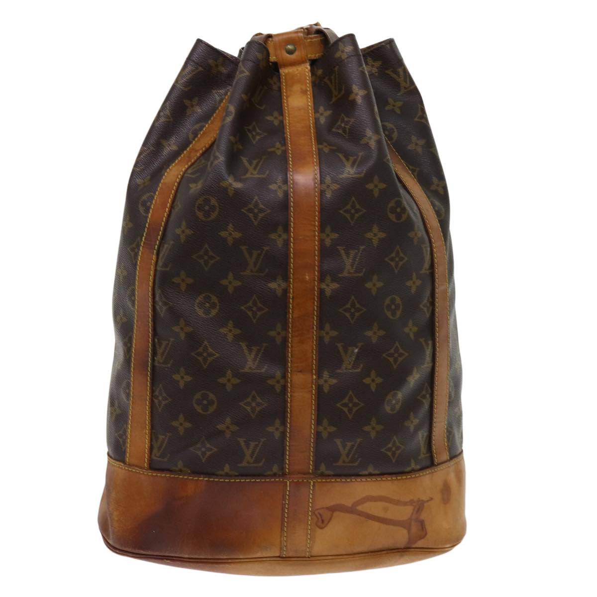 LOUIS VUITTON Monogram Randonnee GM Shoulder Bag M42244 LV Auth 62354