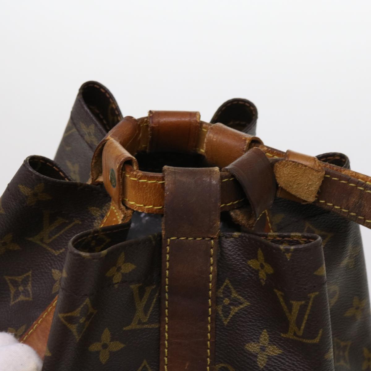 LOUIS VUITTON Monogram Randonnee GM Shoulder Bag M42244 LV Auth 62354