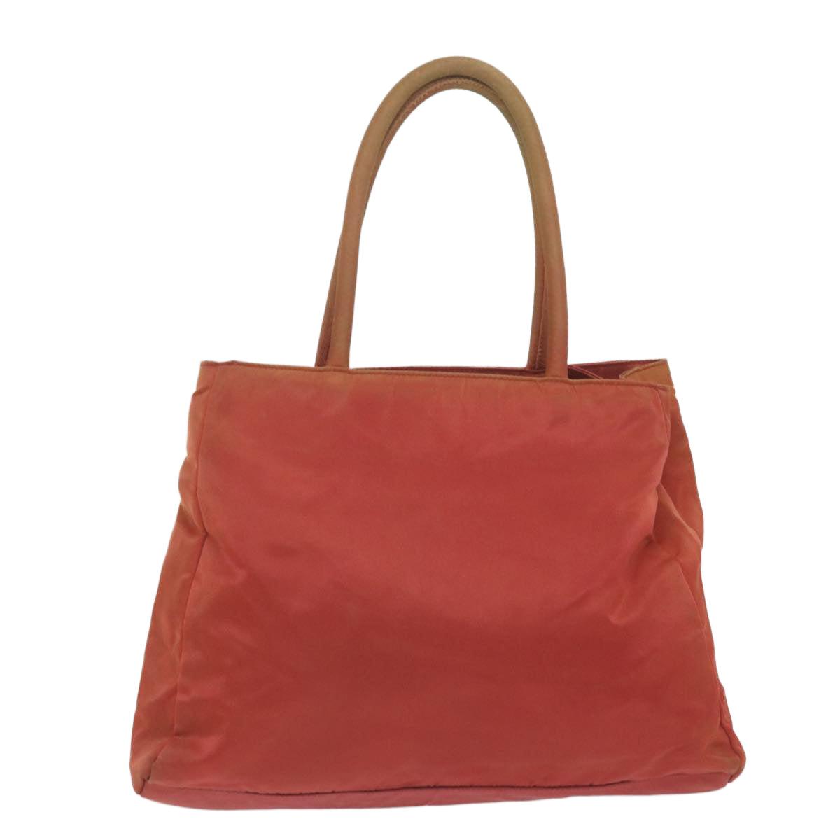 PRADA Hand Bag Nylon Red Auth 62359 - 0