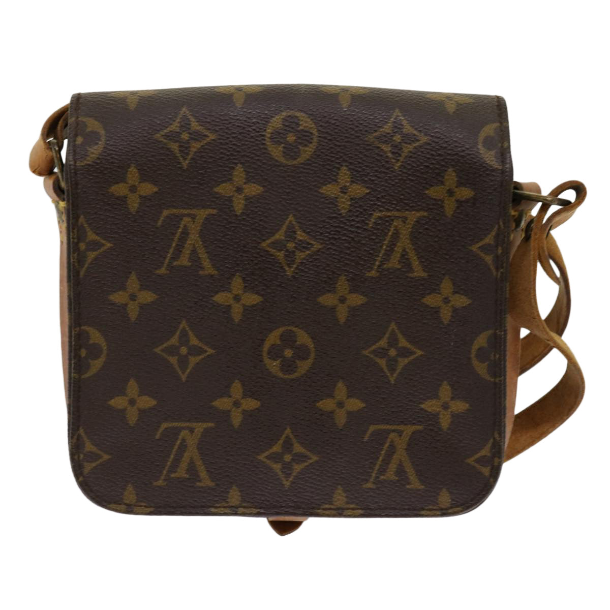 LOUIS VUITTON Monogram Cartouchiere PM Shoulder Bag M51254 LV Auth 62387 - 0