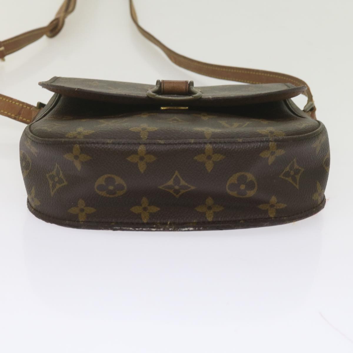 LOUIS VUITTON Monogram Saint Cloud MM Shoulder Bag M51243 LV Auth 62388