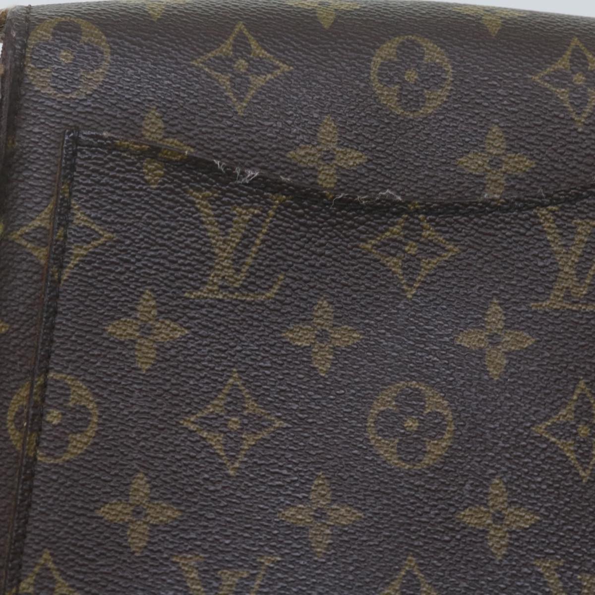 LOUIS VUITTON Monogram Saint Cloud MM Shoulder Bag M51243 LV Auth 62388