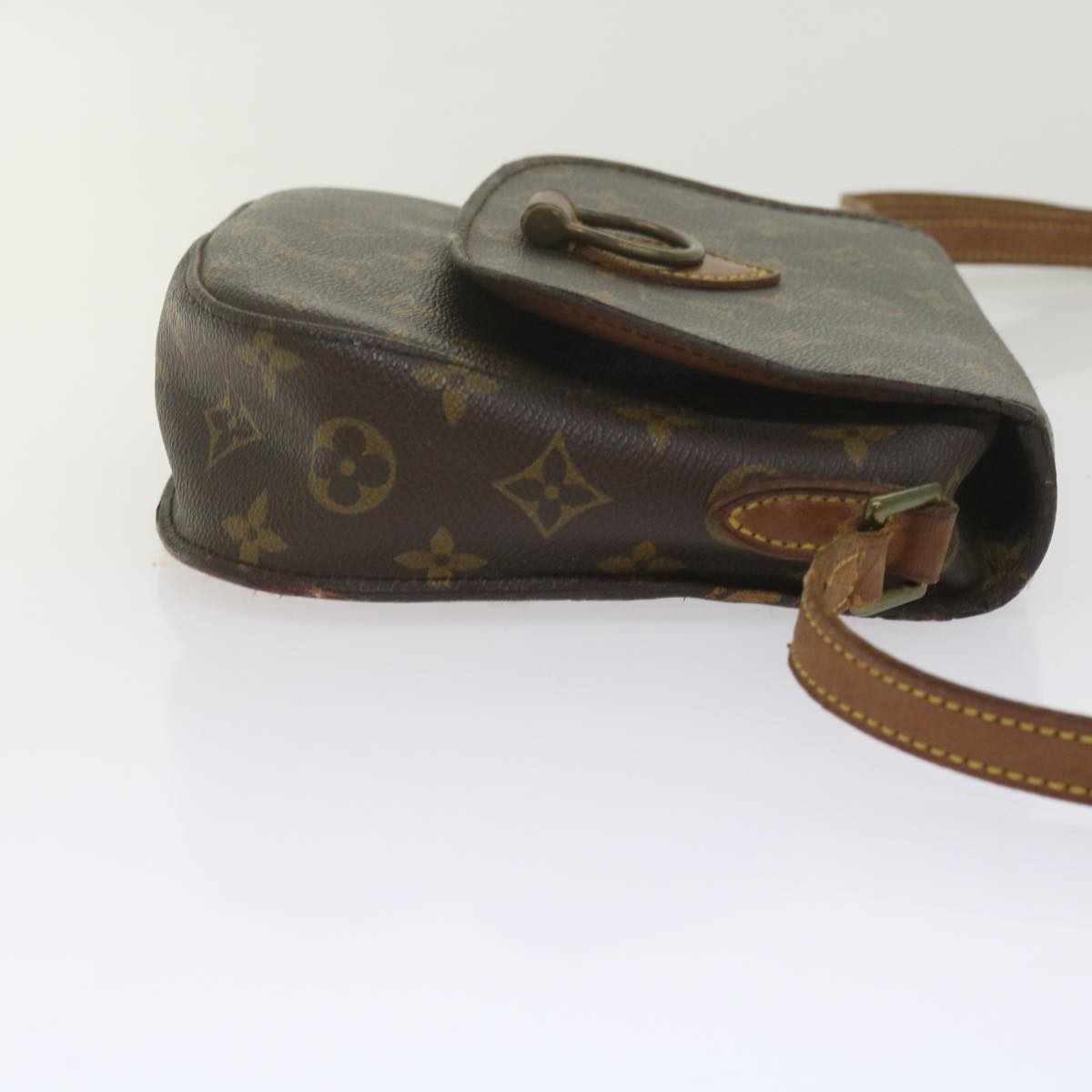 LOUIS VUITTON Monogram Saint Cloud MM Shoulder Bag M51243 LV Auth 62388