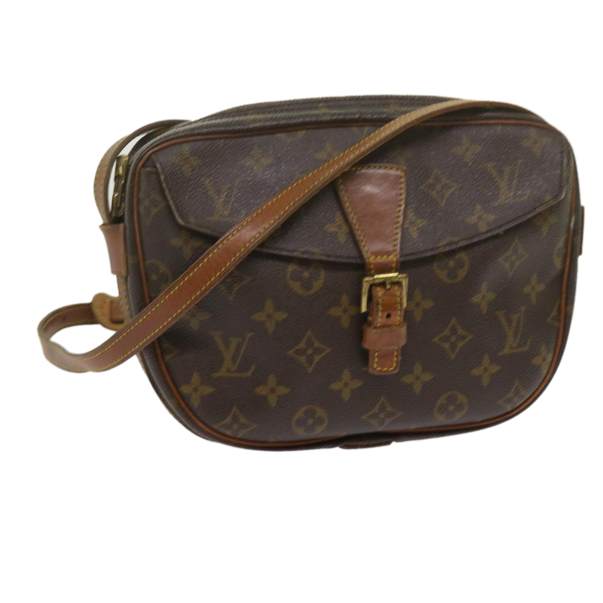 LOUIS VUITTON Monogram Jeune Fille PM Shoulder Bag M51227 LV Auth 62389