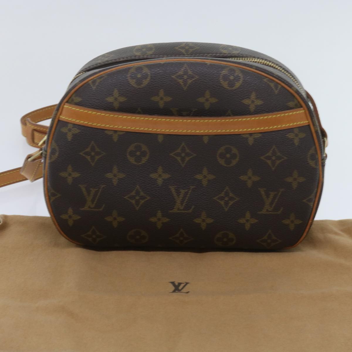 LOUIS VUITTON Monogram Blois Shoulder Bag M51221 LV Auth 62394