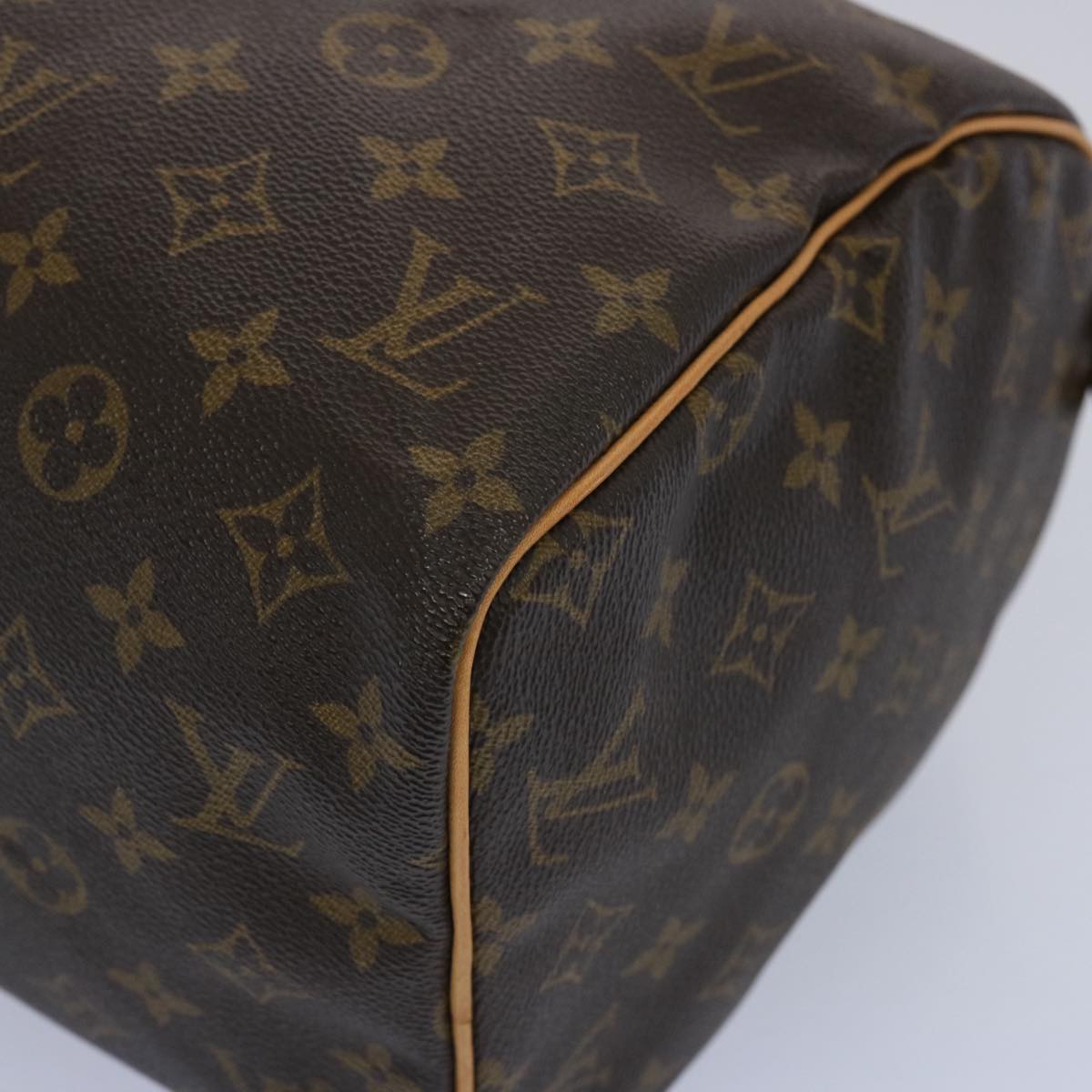 LOUIS VUITTON Monogram Speedy 30 Hand Bag M41526 LV Auth 62423