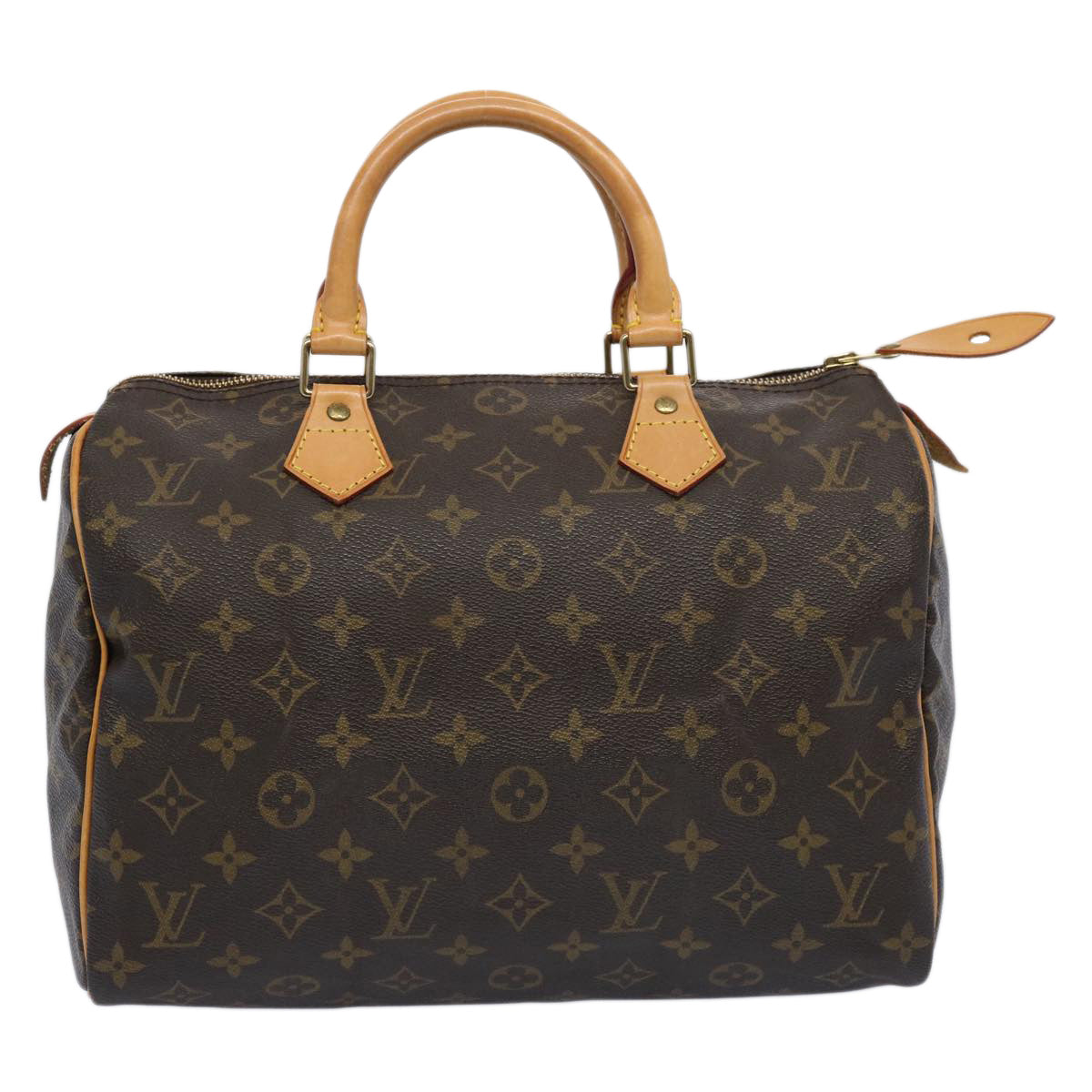 LOUIS VUITTON Monogram Speedy 30 Hand Bag M41526 LV Auth 62423