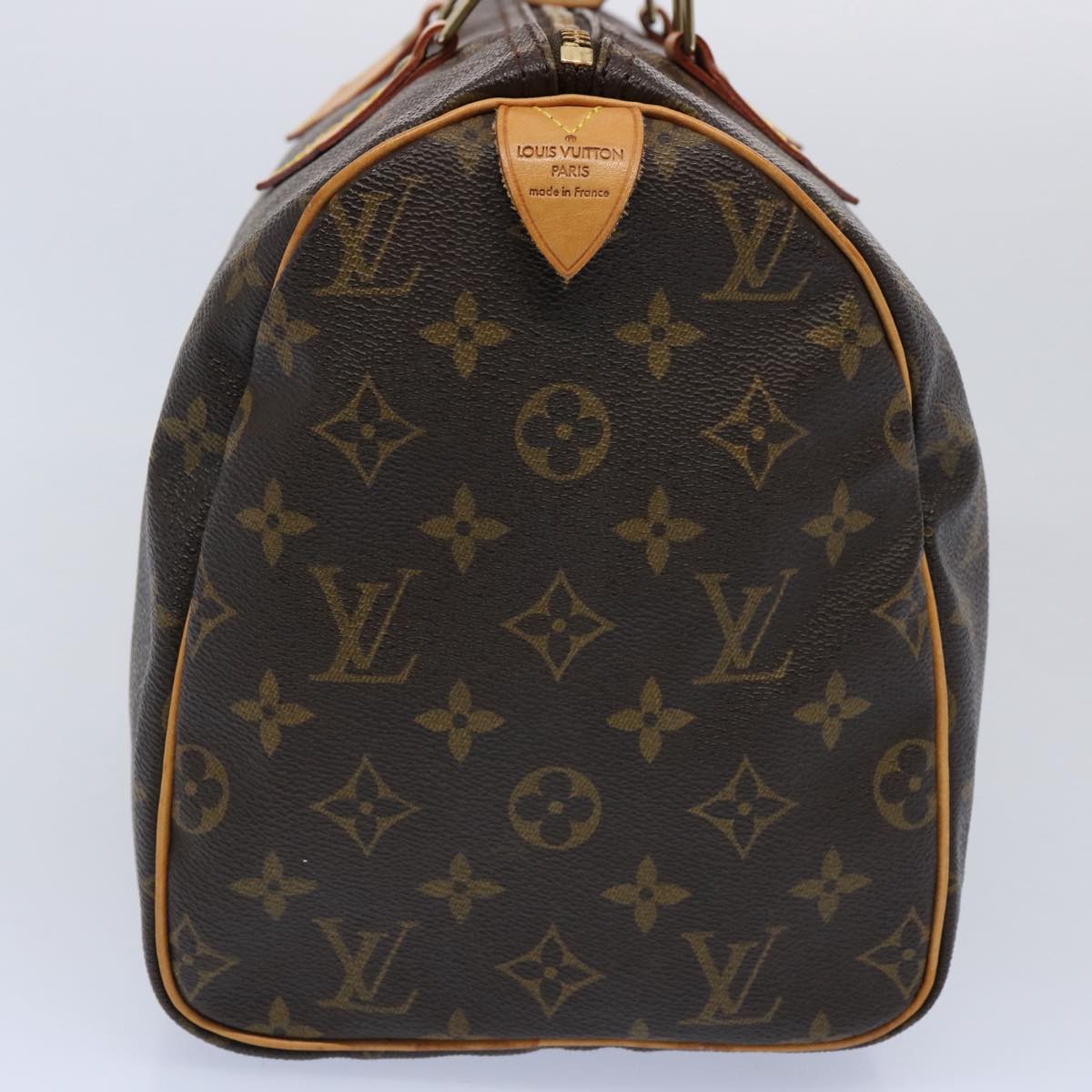 LOUIS VUITTON Monogram Speedy 30 Hand Bag M41526 LV Auth 62423