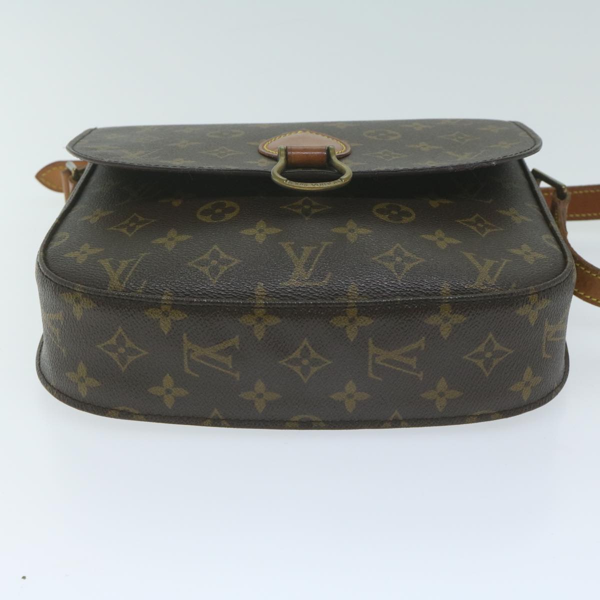 LOUIS VUITTON Monogram Saint Cloud GM Shoulder Bag M51242 LV Auth 62450